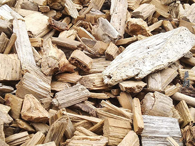 wood chips