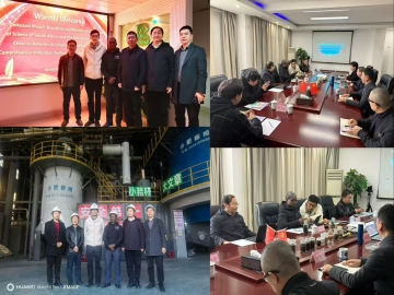 The President of the South African Academy of Science Paid a Vsited to Debo for An Inspection & Discussion about the Prospects of Biomass Gasification Development in Africa