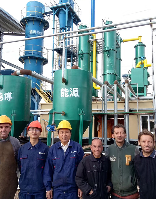 500kW Power Generation through Olive Dreg Gasification in Greece