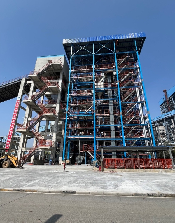 Phase II of 12MW Power Plant Using Circulating Fluidized Bed Gasifier to Blend with Coal-fired Unit for China Huadian Corporation